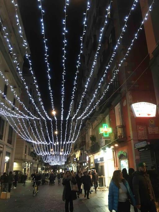 那不勒斯Casa Via Toledo. Centralissima E Vicina Al Porto公寓 外观 照片